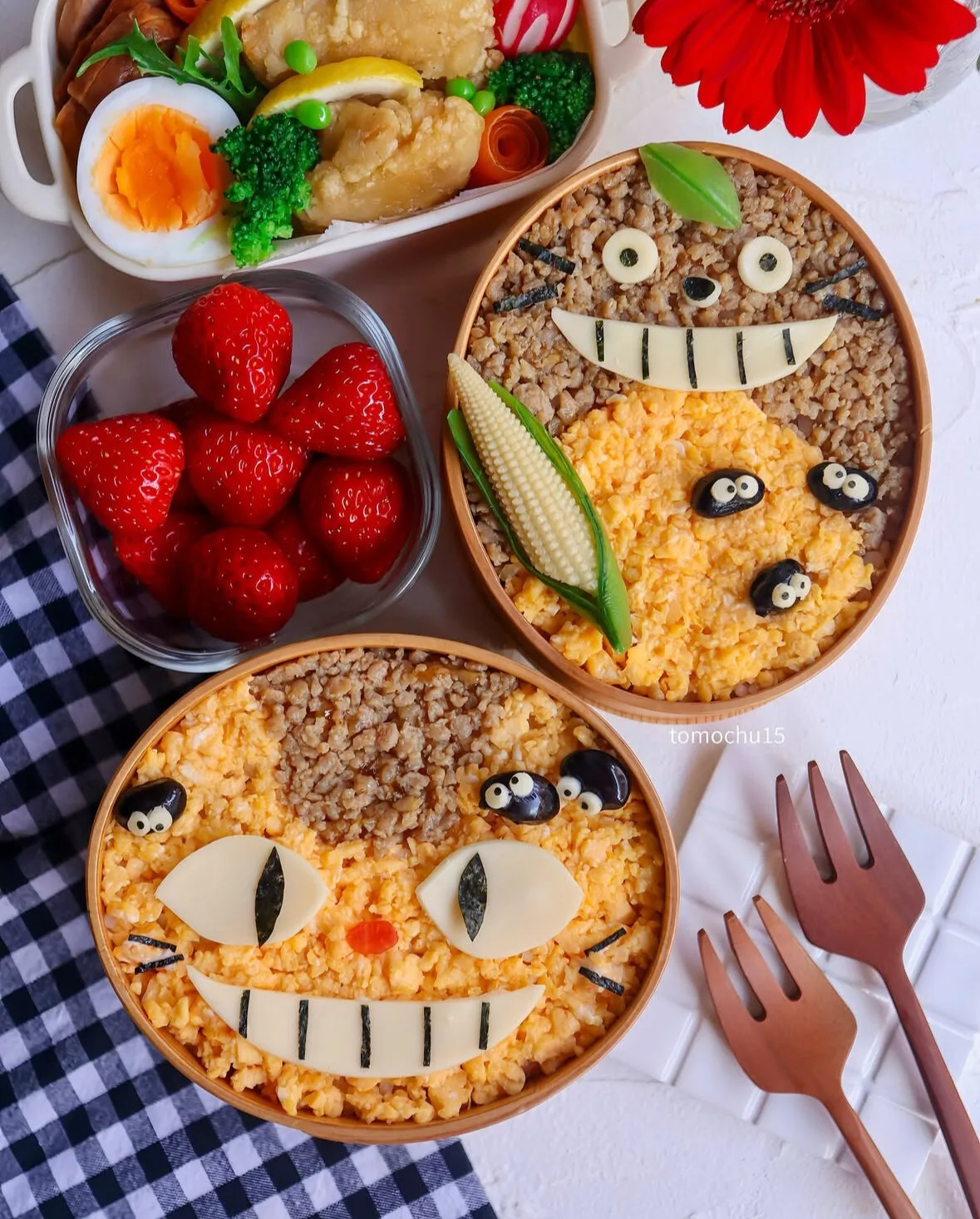 ไอเดียแต่งจานอาหาร ของหวาน ขนม โทโทโร่ Totoro