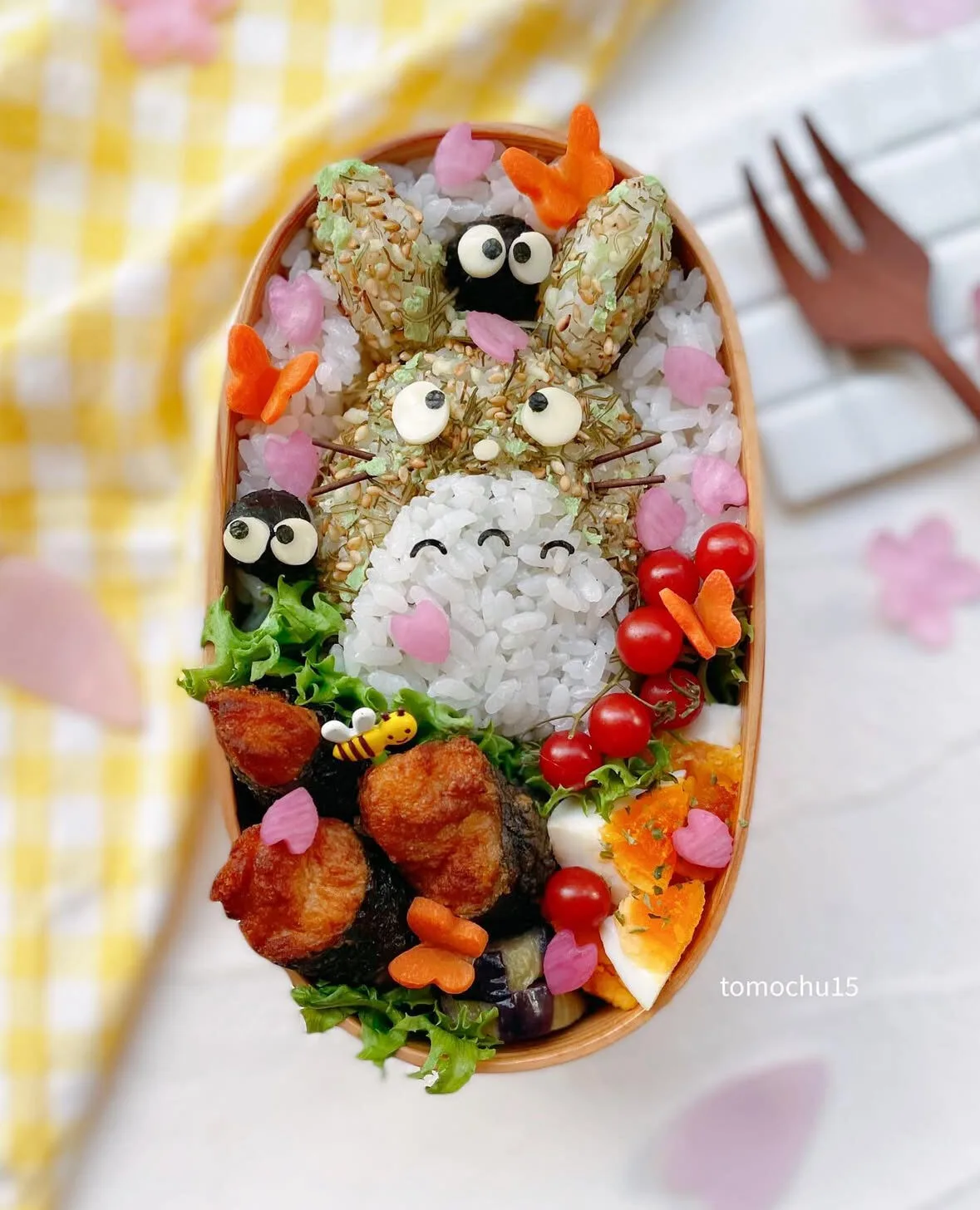 ไอเดียแต่งจานอาหาร ของหวาน ขนม โทโทโร่ Totoro