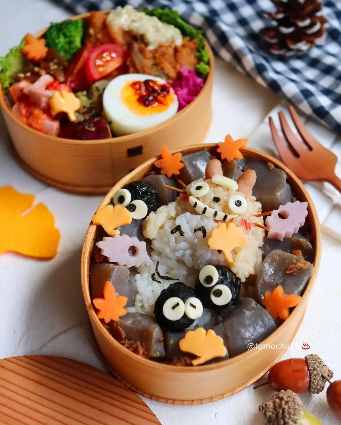 ไอเดียแต่งจานอาหาร ของหวาน ขนม โทโทโร่ Totoro