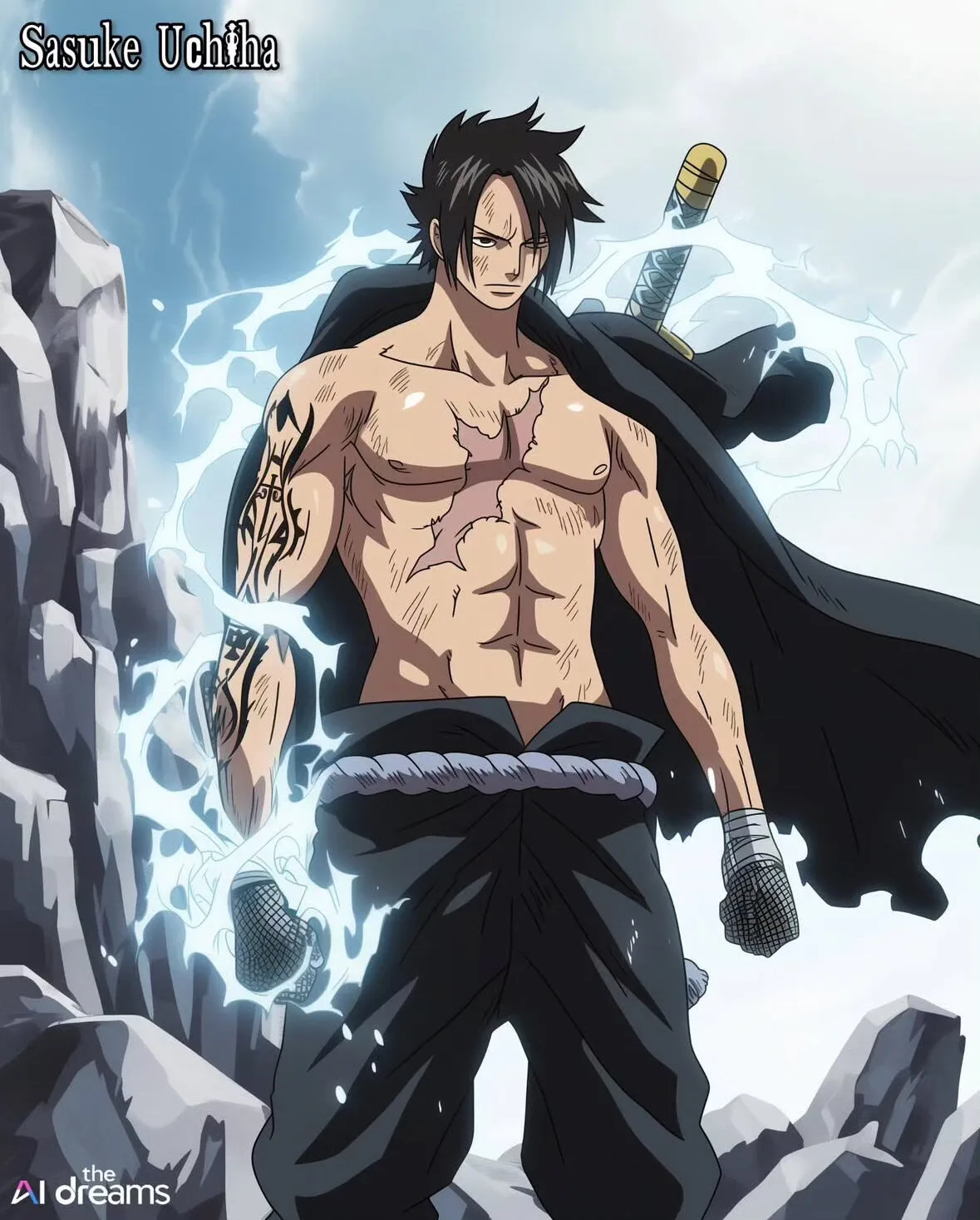 ตัวละครนารูโตะ Naruto เวอร์ชั่น One Piece aiart