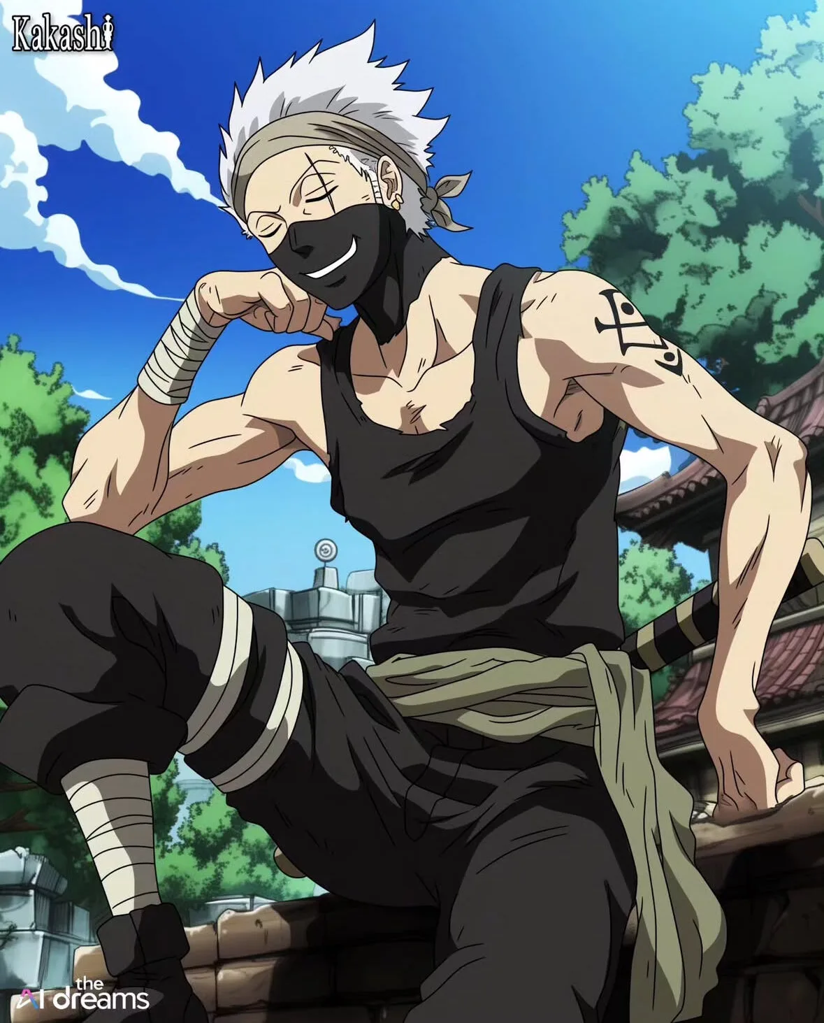 ตัวละครนารูโตะ Naruto เวอร์ชั่น One Piece aiart