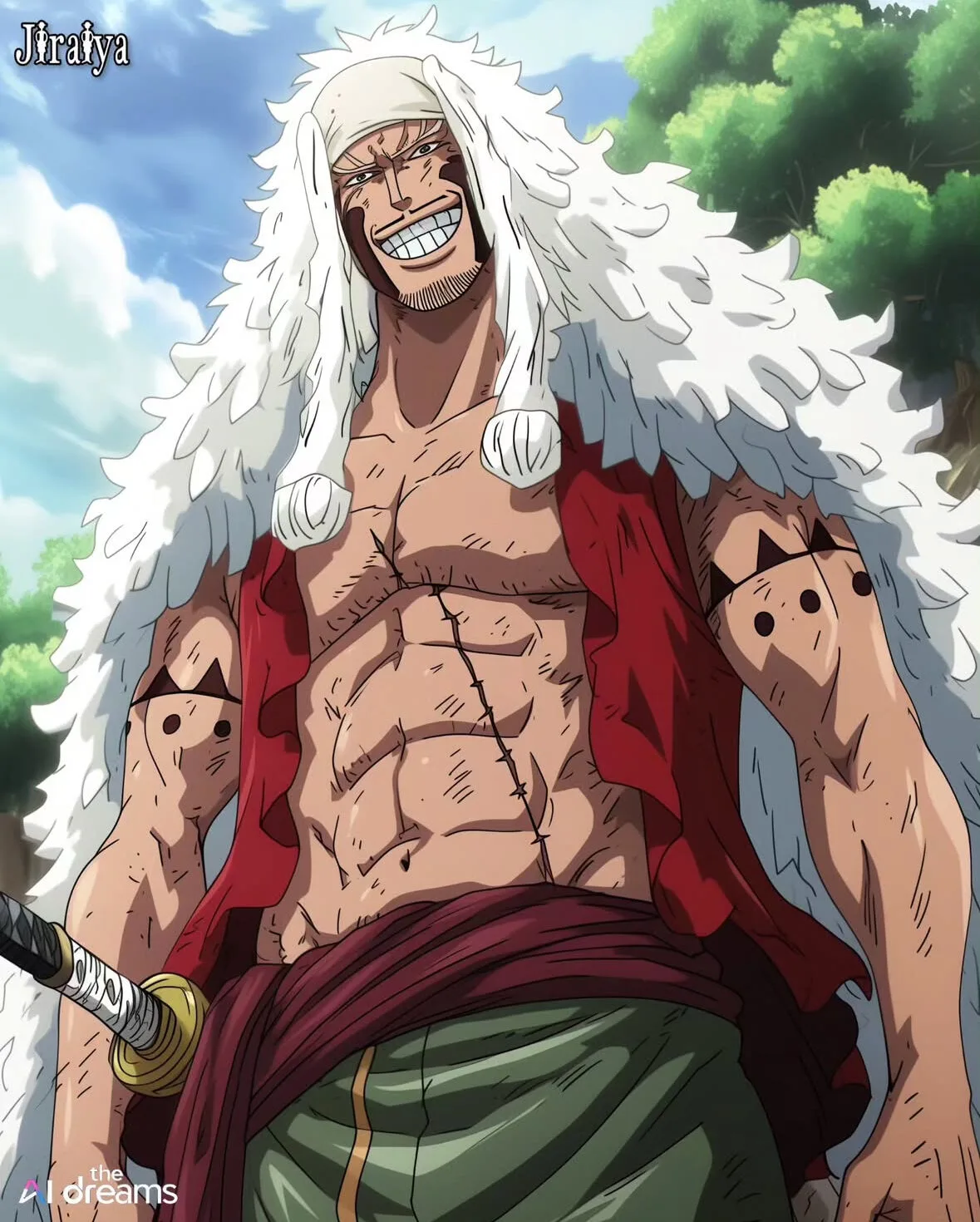 ตัวละครนารูโตะ Naruto เวอร์ชั่น One Piece aiart