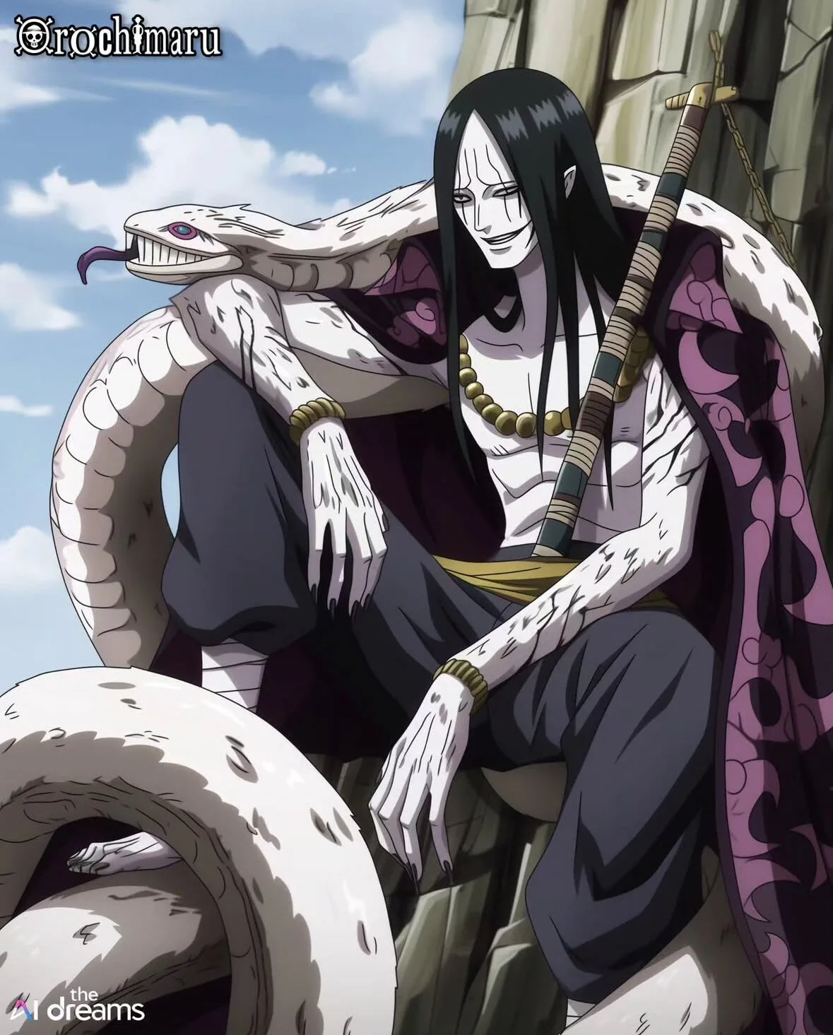 ตัวละครนารูโตะ Naruto เวอร์ชั่น One Piece aiart