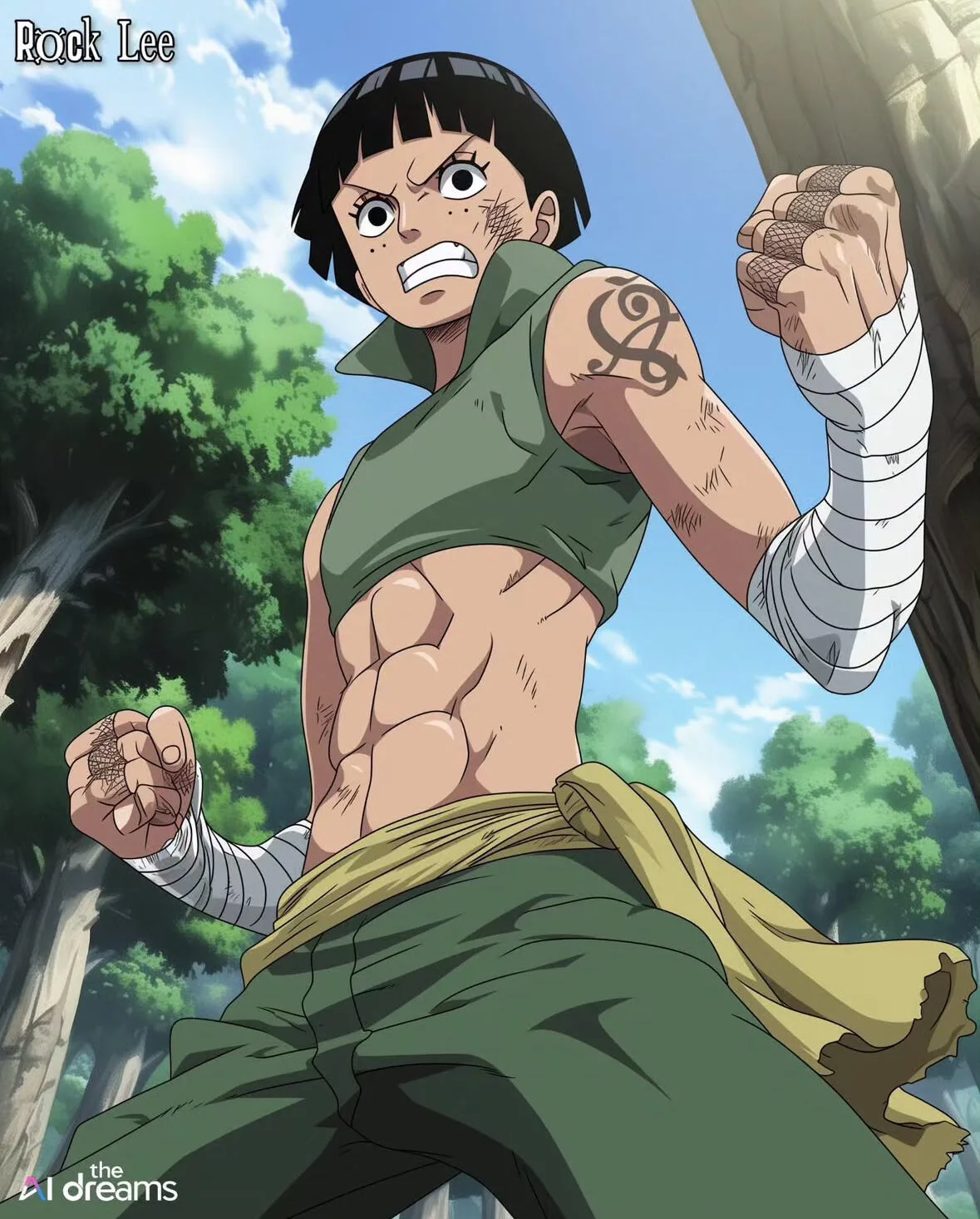 ตัวละครนารูโตะ Naruto เวอร์ชั่น One Piece aiart