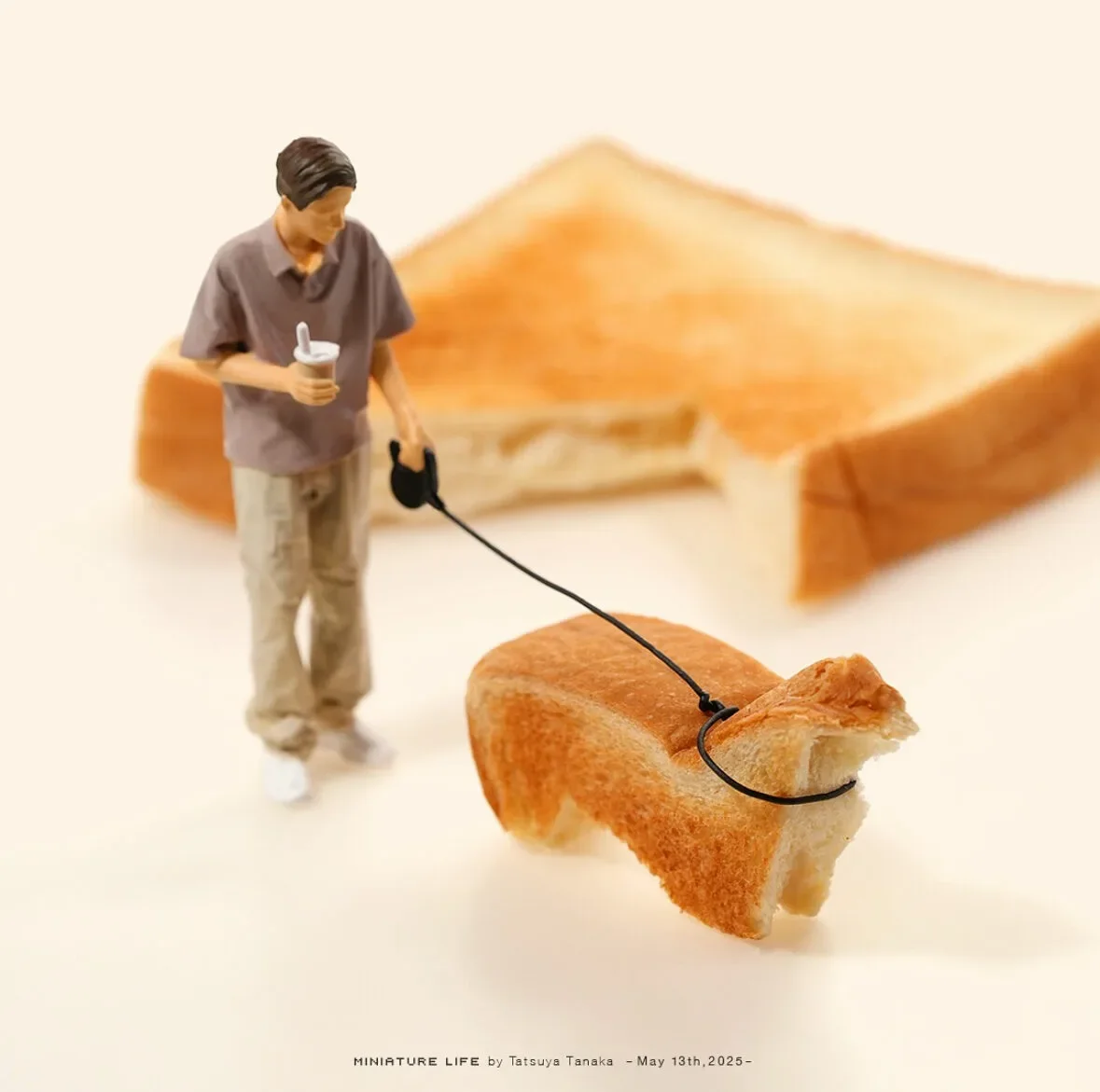 โมเดลโลกใบจิ๋ว โมเดลมนุษย์จิ๋ว โมเดลคนจิ๋ว Tatsuya Tanaka