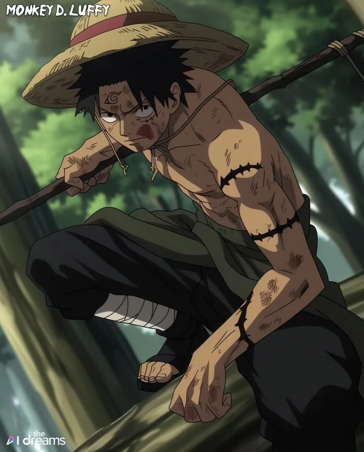 ตัวละคร One Piece เวอร์ชั่นนารูโตะ Naruto aiart