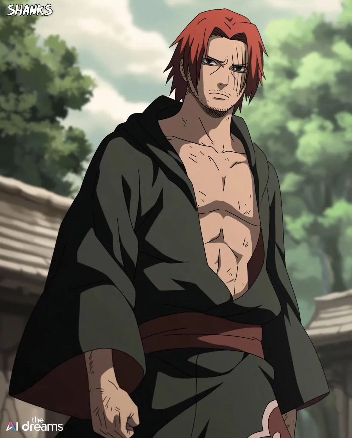 ตัวละคร One Piece เวอร์ชั่นนารูโตะ Naruto aiart