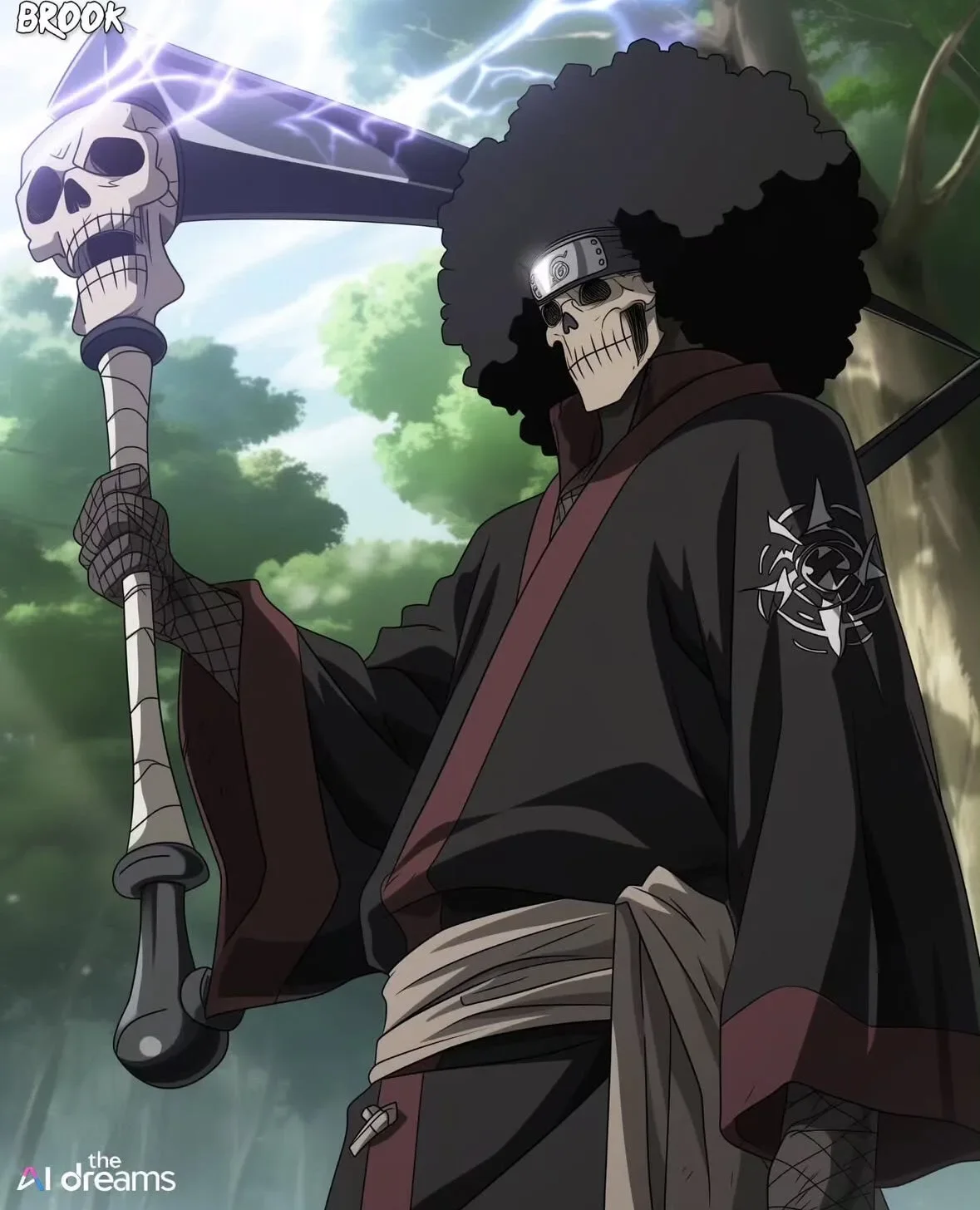 ตัวละคร One Piece เวอร์ชั่นนารูโตะ Naruto aiart