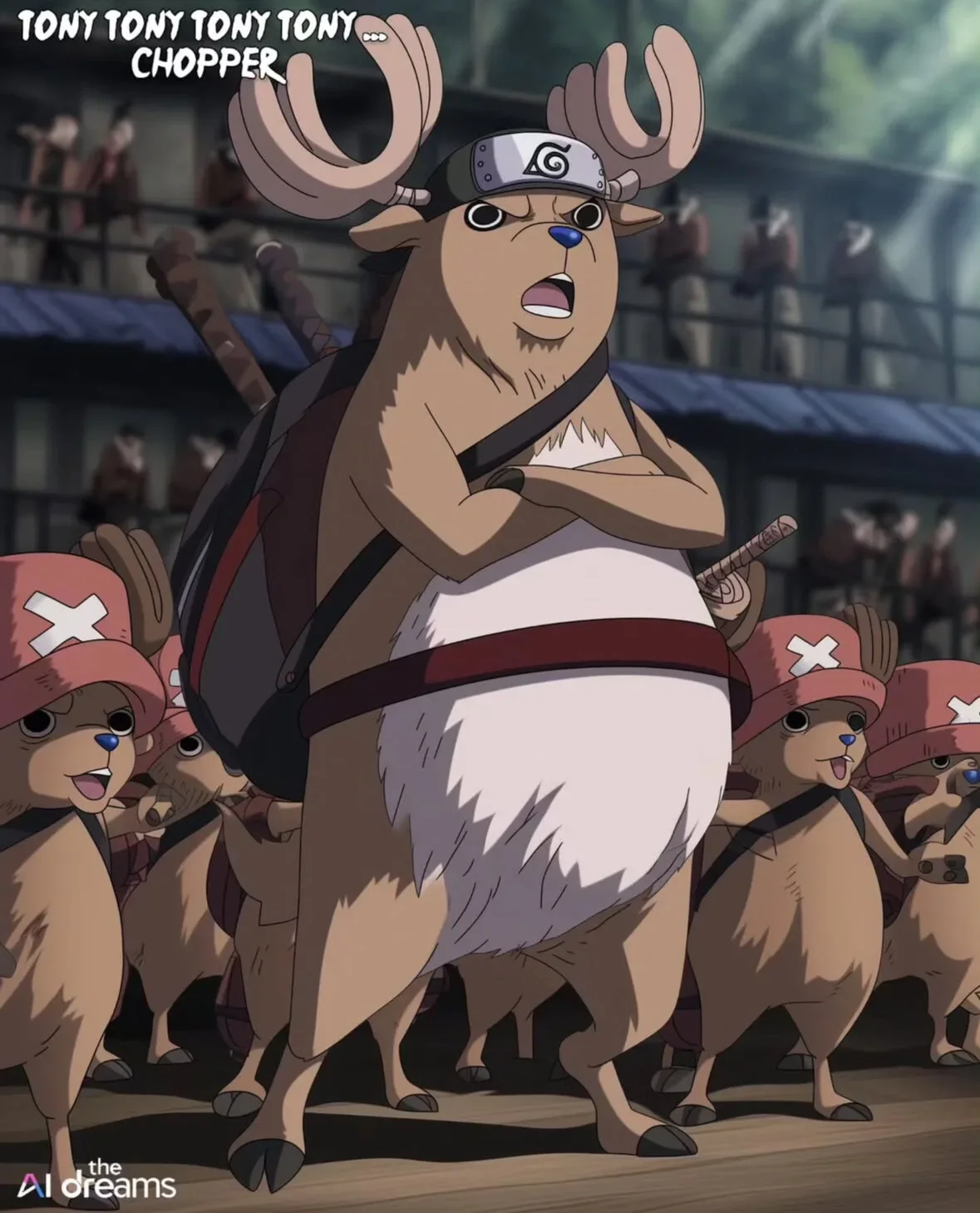 ตัวละคร One Piece เวอร์ชั่นนารูโตะ Naruto aiart