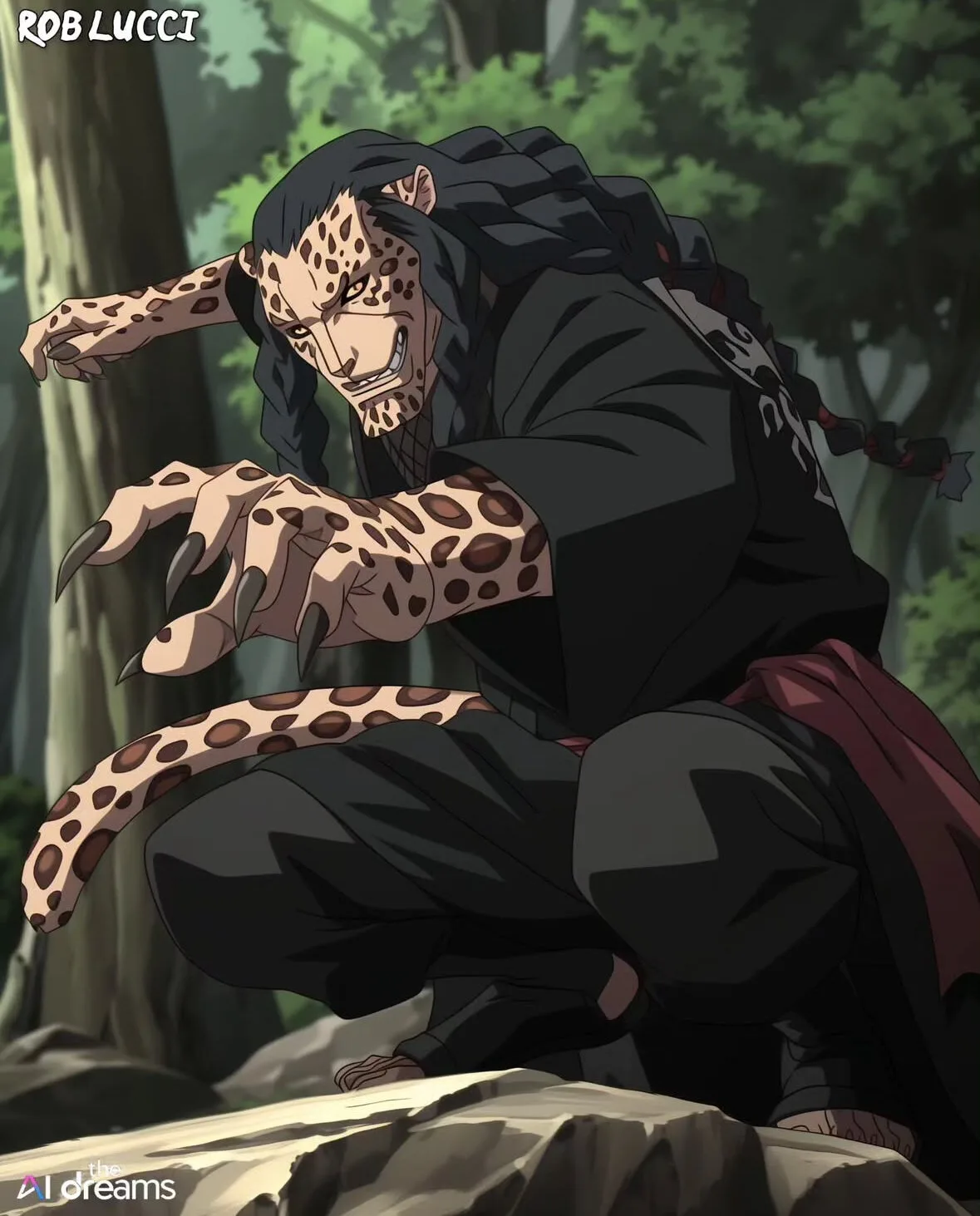 ตัวละคร One Piece เวอร์ชั่นนารูโตะ Naruto aiart