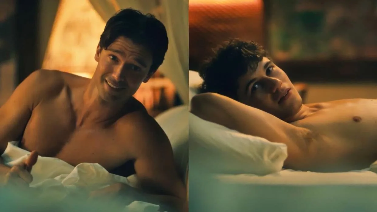 "แพทริค ชวาร์เซเน็กเกอร์ (Patrick Schwarzenegger)" ช็อกกลางยิม! หลังเจอเอฟซีบอกว่าแฟนของตัวเองรับบท “แซกซอน แรตคลิฟฟ์ (Saxon Ratcliffe)” ในหนังเกย์ชื่อ "The Tight Lotus"