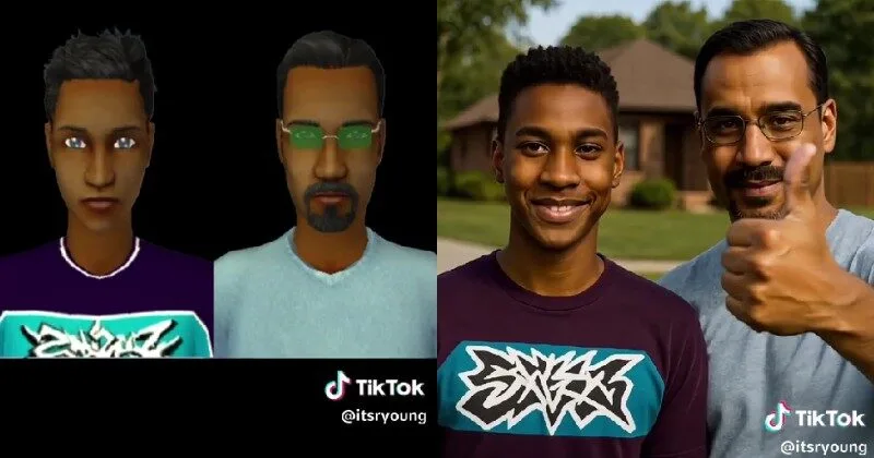 พาส่อง 17 ภาพตัวละครในเมืองพรีเซนท์วิลล์ (Pleasantview) ของเกม "The Sims 2" หากกลายเป็นคนจริง โดย AI