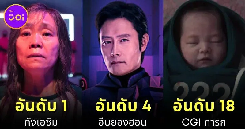 จัดอันดับอายุนักแสดงใน "Squid Game 3" จากน้อยไปมาก ใครหน้าเด็ก ใครแอบโกงอายุ!