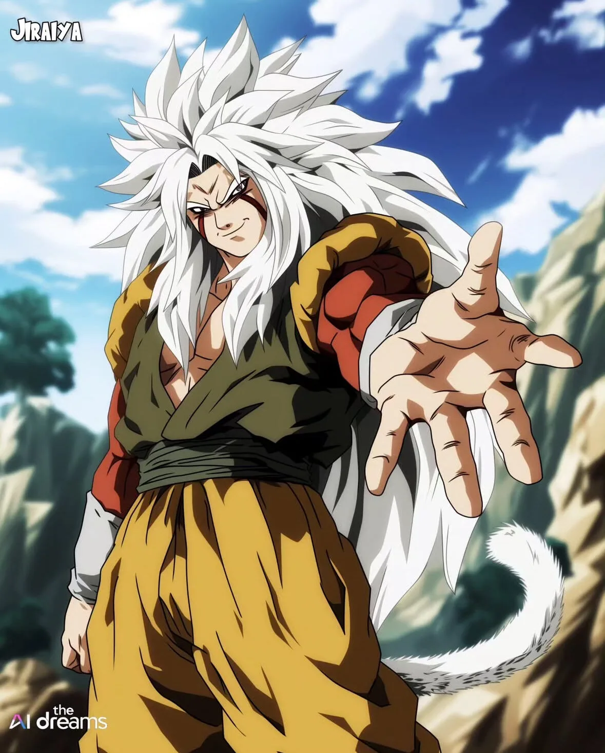 ตัวละครนารูโตะ Naruto เวอร์ชั่น Dragon Ball Z aiart