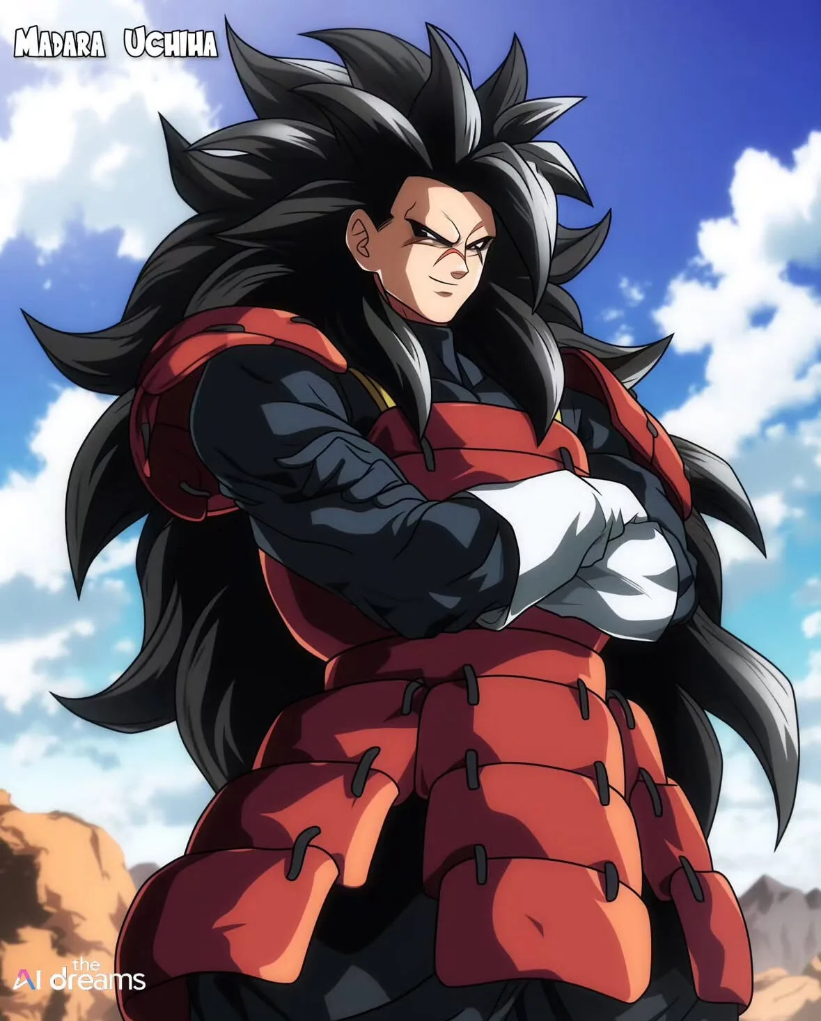 ตัวละครนารูโตะ Naruto เวอร์ชั่น Dragon Ball Z aiart