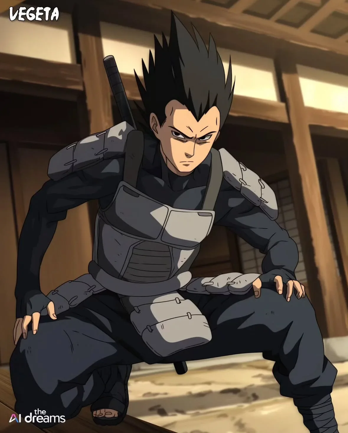 ตัวละคร Dragon Ball Z เวอร์ชั่น นารูโตะ Naruto aiart