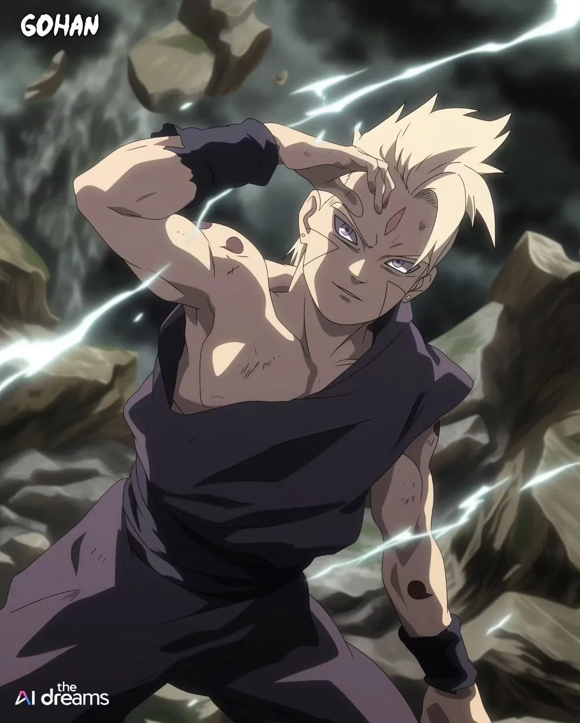 ตัวละคร Dragon Ball Z เวอร์ชั่น นารูโตะ Naruto aiart