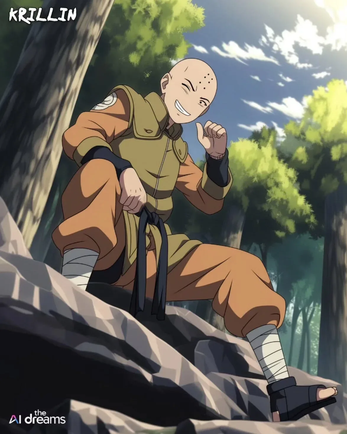 ตัวละคร Dragon Ball Z เวอร์ชั่น นารูโตะ Naruto aiart