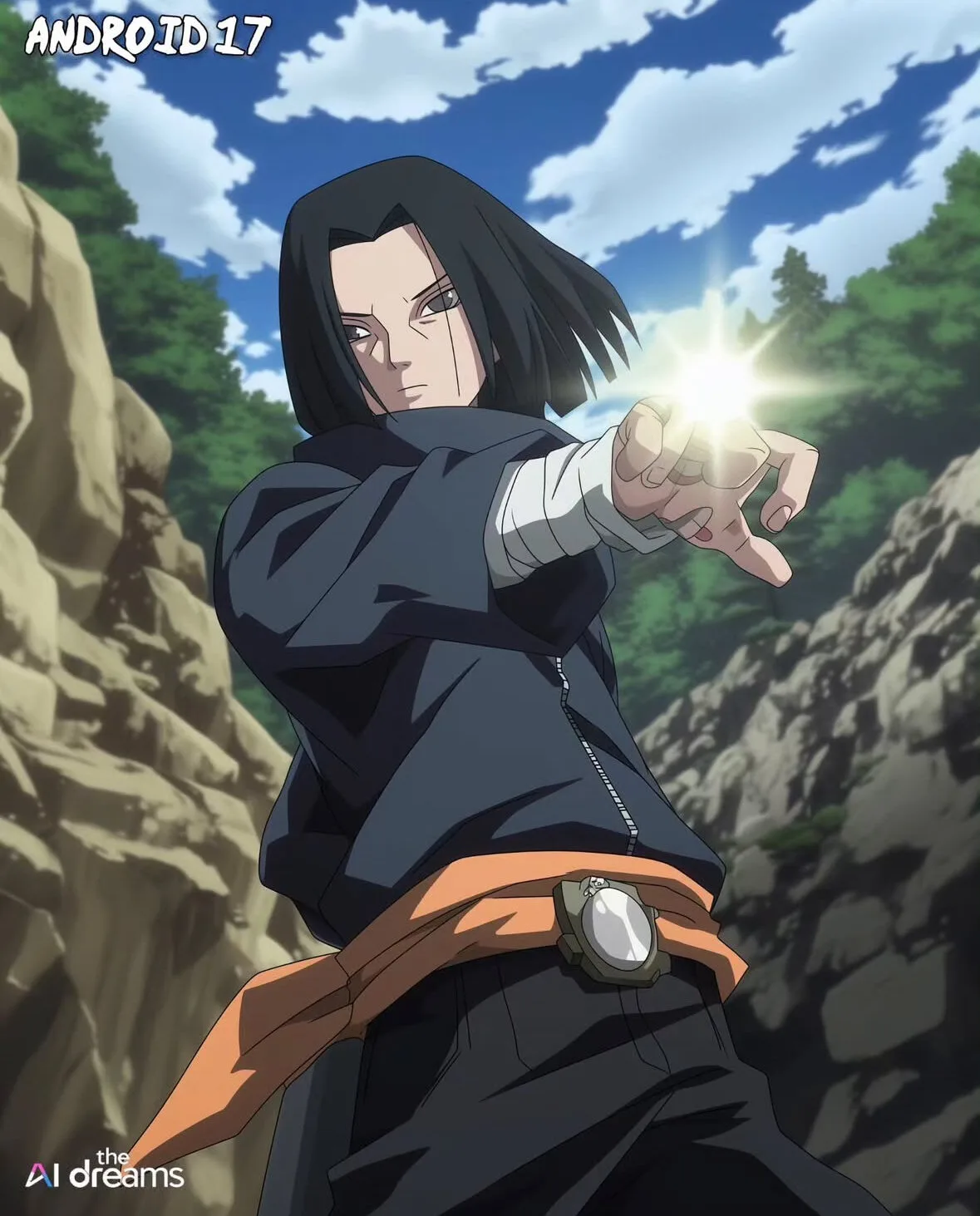 ตัวละคร Dragon Ball Z เวอร์ชั่น นารูโตะ Naruto aiart