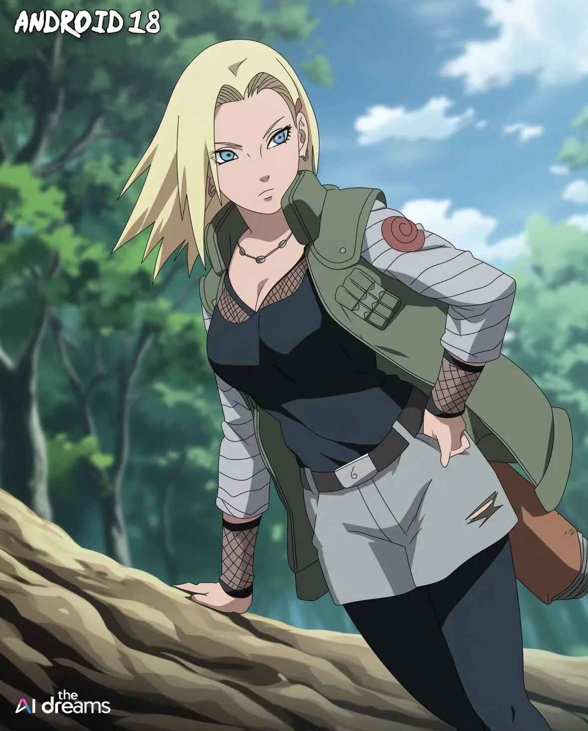 ตัวละคร Dragon Ball Z เวอร์ชั่น นารูโตะ Naruto aiart