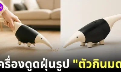 เครื่องดูดฝุ่นแบบมือถือรูปตัวกินมด