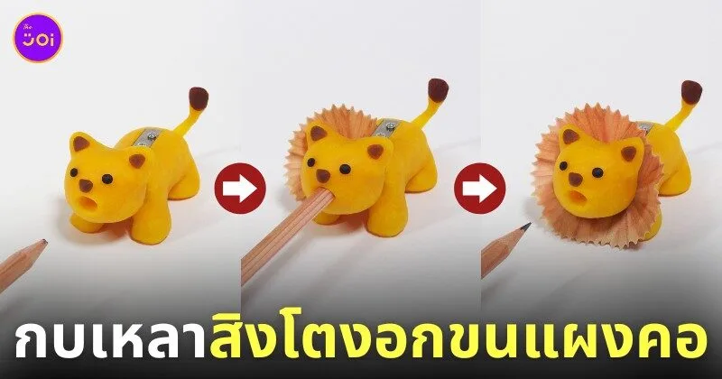 กบเหลาดินสอสิงโต