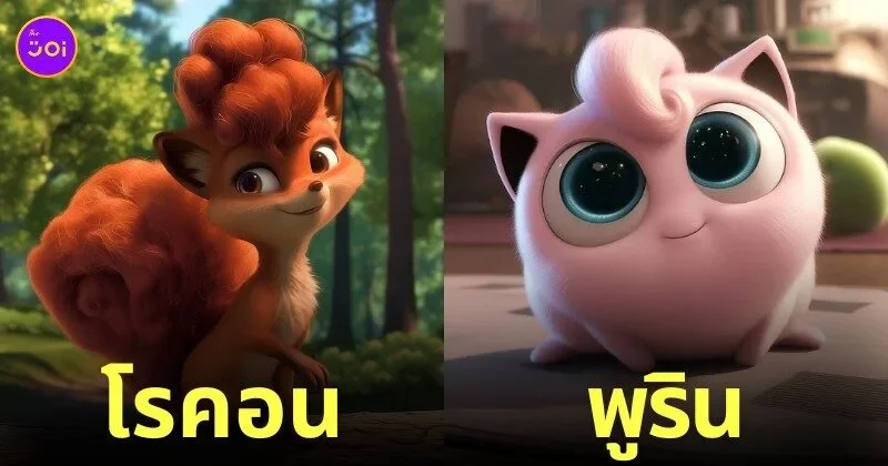 โปเกมอน Pokémon แอนิเมชั่น Disney Pixar