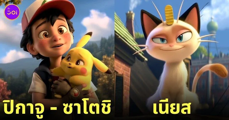 โปเกมอน Pokémon แอนิเมชั่น Disney Pixar