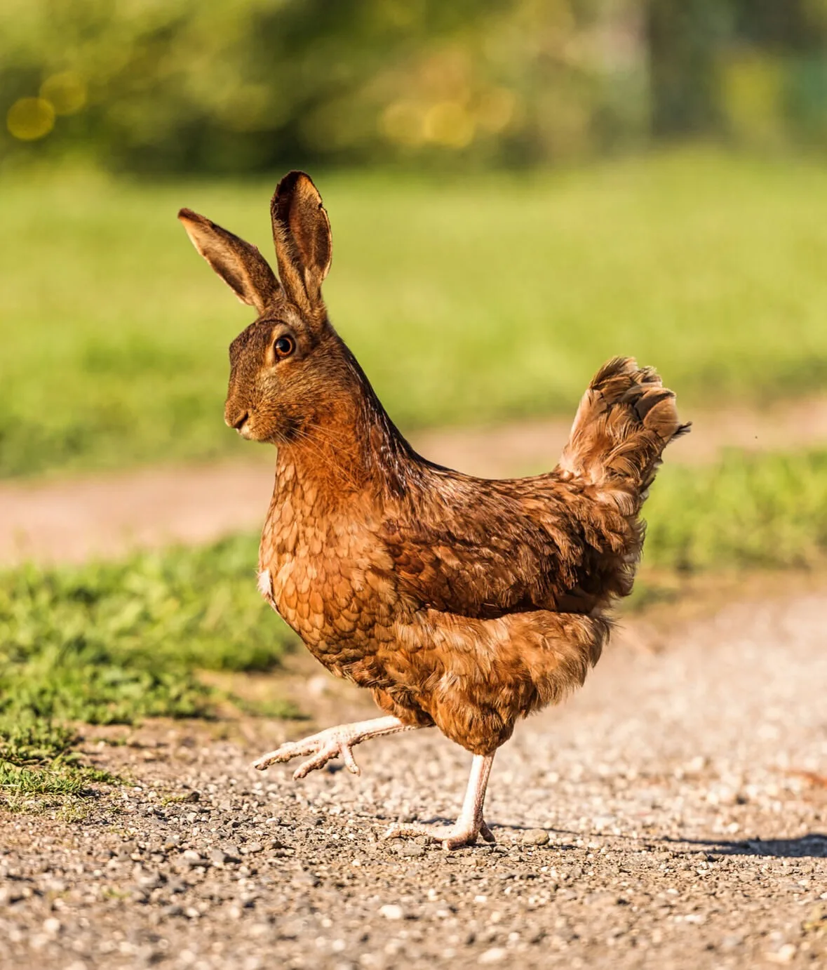 ภาพตัดต่อ Animal Hybrids สัตว์โลกผสมข้ามสายพันธุ์ Photoshop