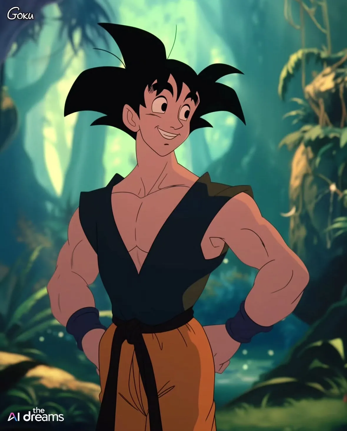 ตัวละคร Dragon Ball Z การ์ตูนดิสนีย์ยุคคลาสสิก Disney aiart