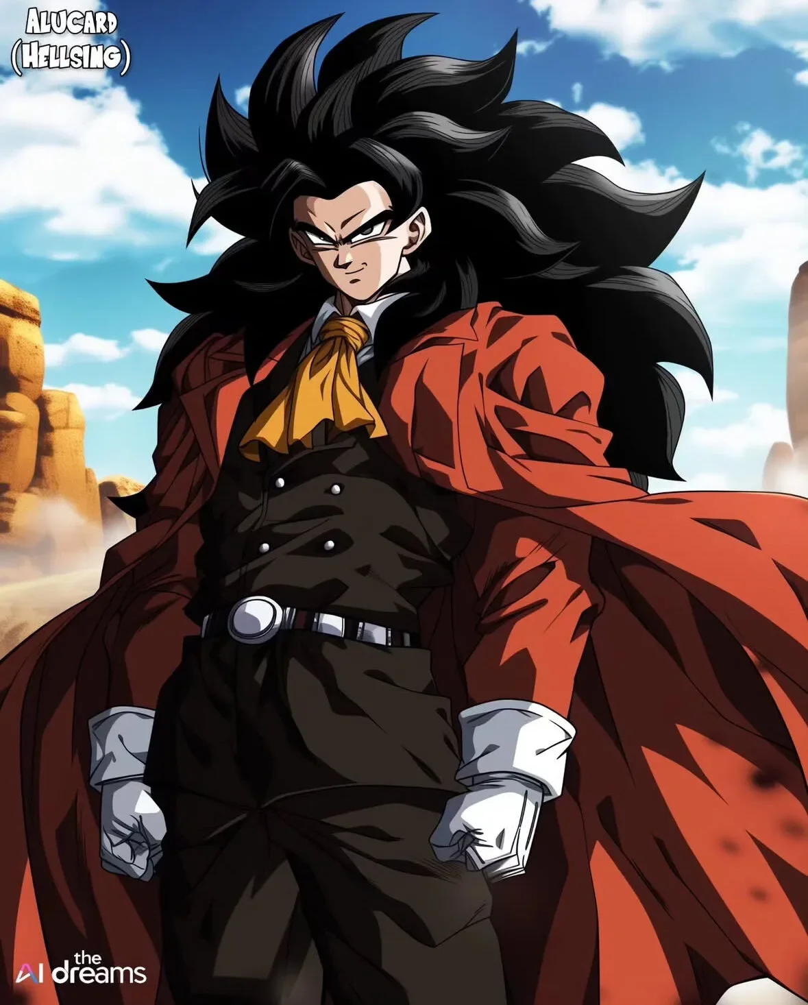 ตัวละคร อนิเมะญี่ปุ่นเรื่องดัง Dragon Ball Z aiart