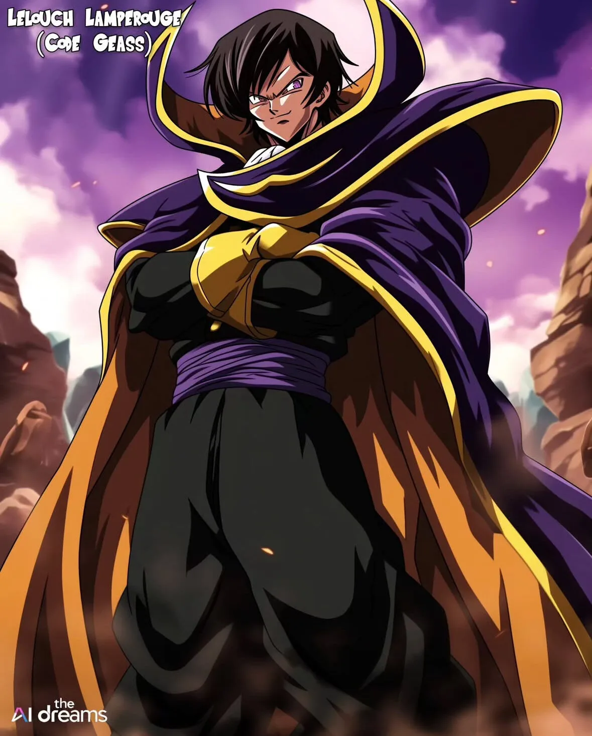 ตัวละคร อนิเมะญี่ปุ่นเรื่องดัง Dragon Ball Z aiart