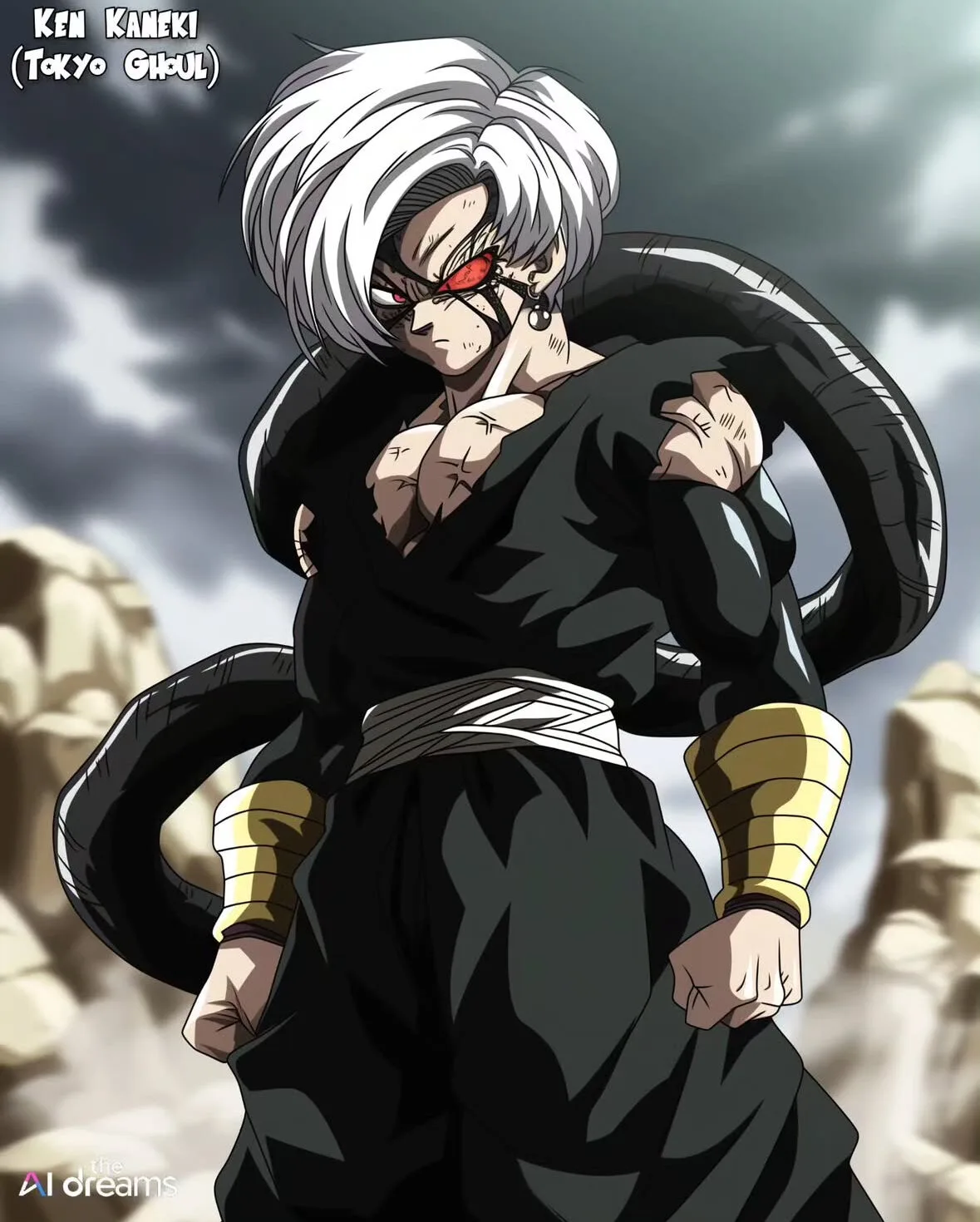 ตัวละคร อนิเมะญี่ปุ่นเรื่องดัง Dragon Ball Z aiart