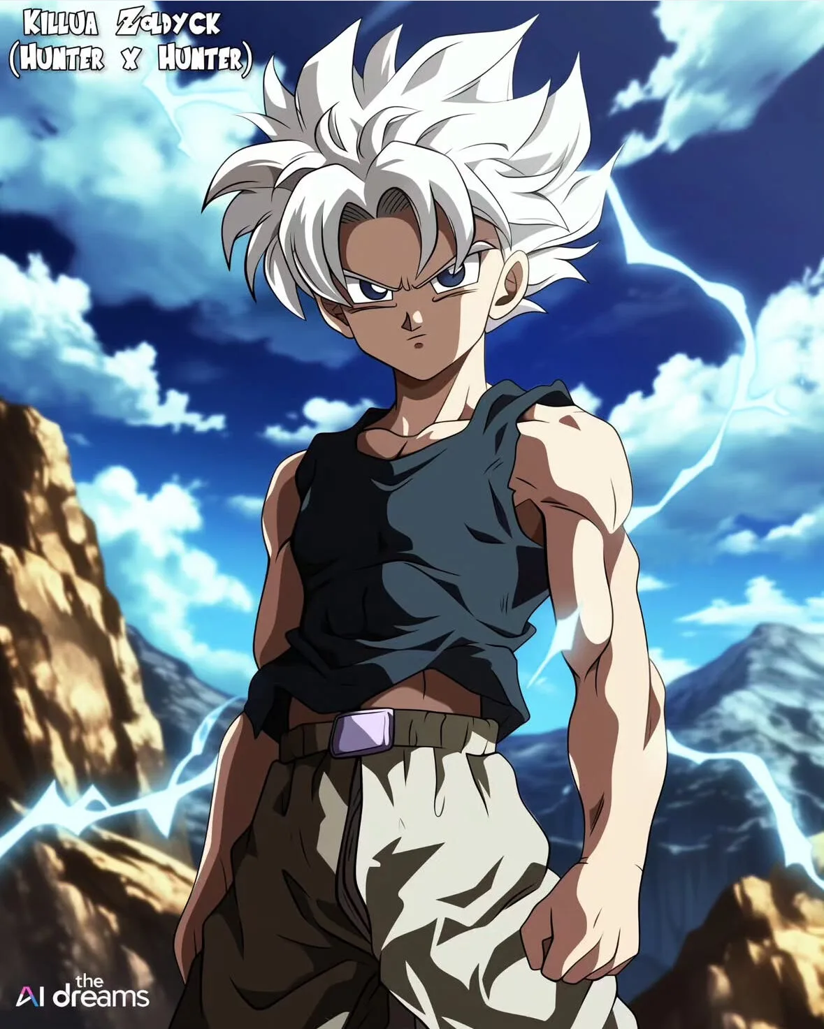 ตัวละคร อนิเมะญี่ปุ่นเรื่องดัง Dragon Ball Z aiart