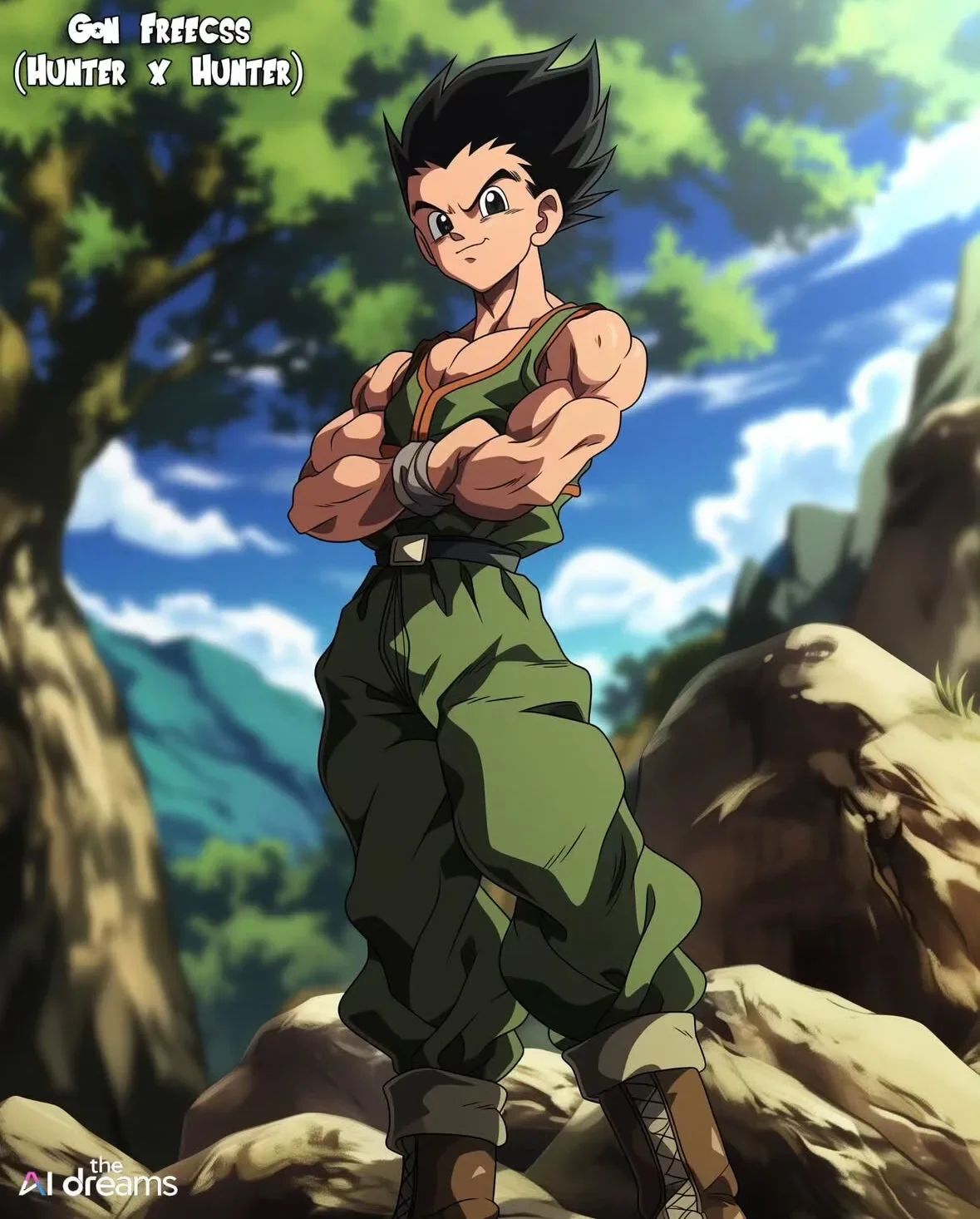 ตัวละคร อนิเมะญี่ปุ่นเรื่องดัง Dragon Ball Z aiart