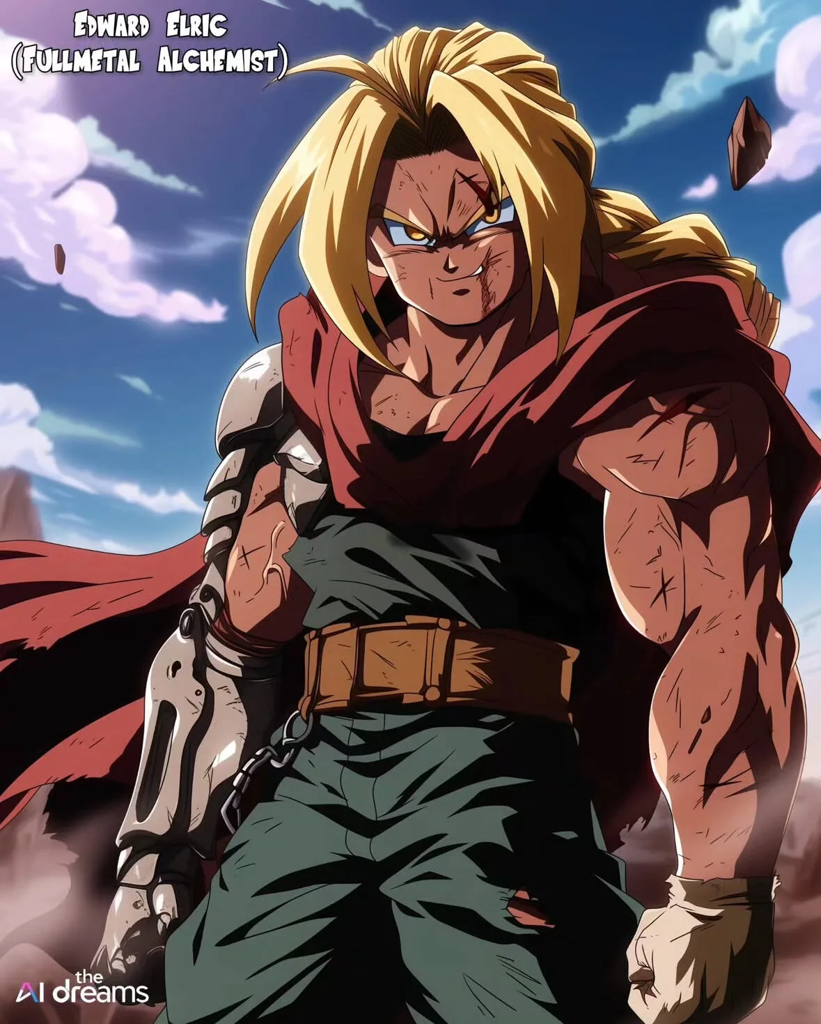 ตัวละคร อนิเมะญี่ปุ่นเรื่องดัง Dragon Ball Z aiart