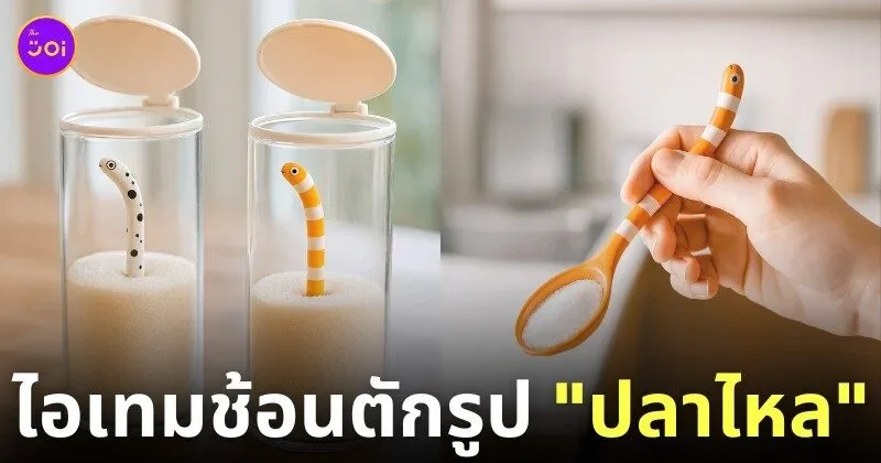 ช้อนตักรูปปลาไหล