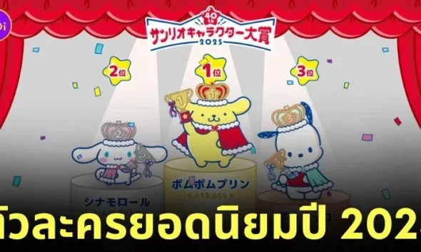 ตัวละครซานริโอ sanrio ยอดนิยม 2025