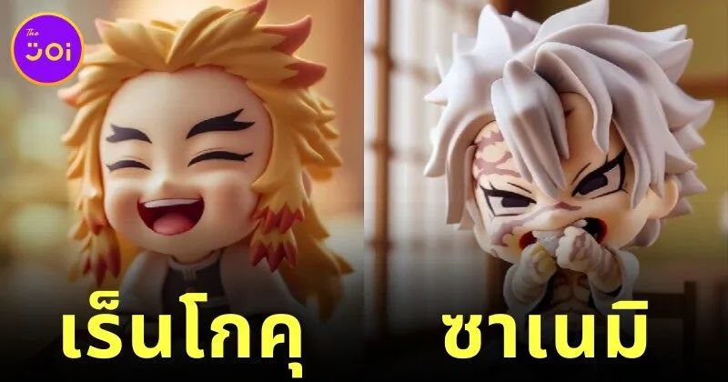 เมื่อ AI สร้างภาพตัวละคร "เสาหลัก" ใน "Demon Slayer" ให้กลายเป็นเด็กทารก