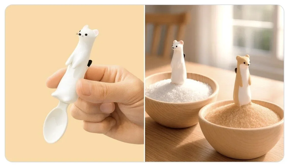 ช้อนตักเครื่องปรุงรูปเออร์มิน ermine