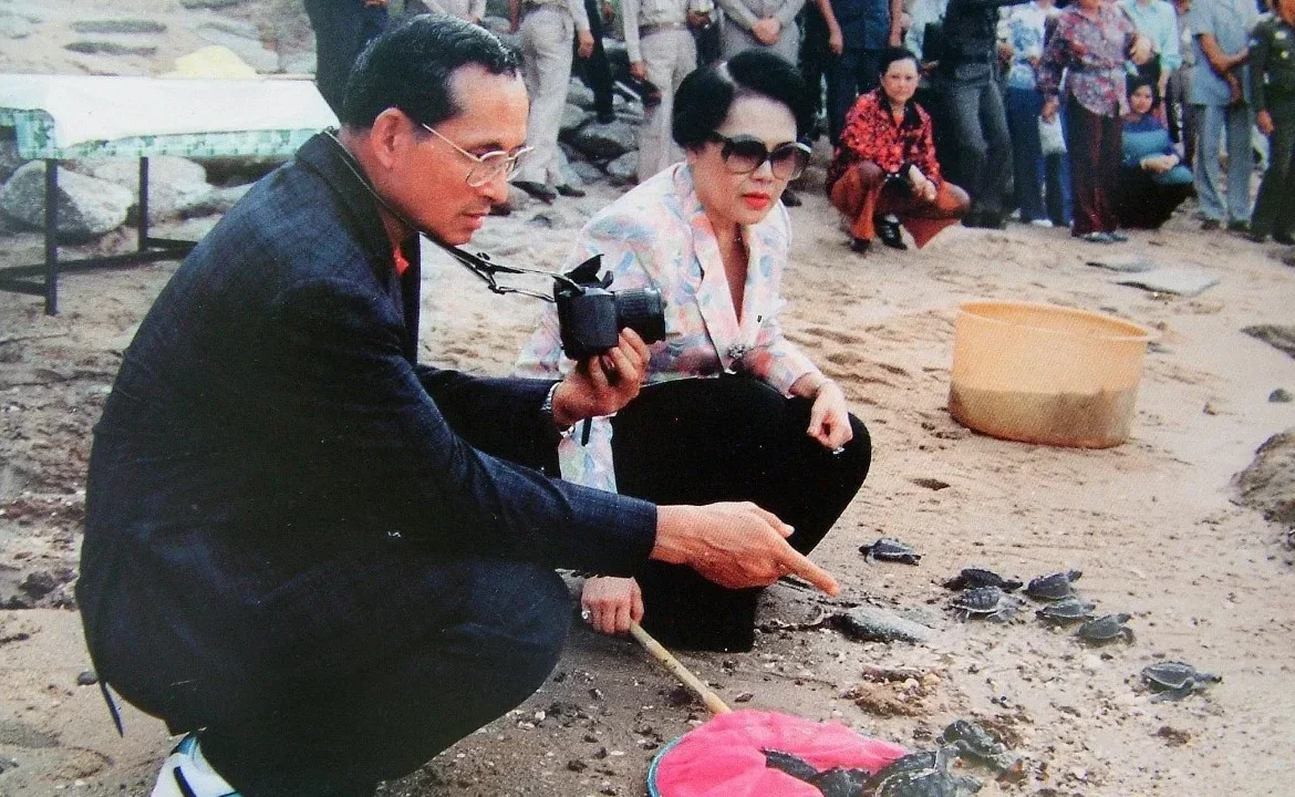 "สมเด็จพระนางเจ้าสิริกิติ์ พระบรมราชินีนาถ พระบรมราชชนนีพันปีหลวง" ผู้พระราชทาน "เกาะมันใน จังหวัดระยอง" ให้เป็นพื้นที่อนุรักษ์เต่าทะเล คืนความอุดมสมบูรณ์สู่ท้องทะเลไทย