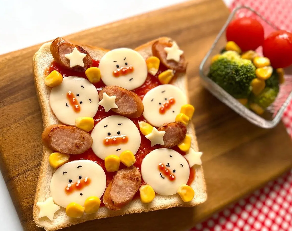 ไอเดียแต่งจานอาหาร ของหวาน ขนม อันปังแมน Anpanman