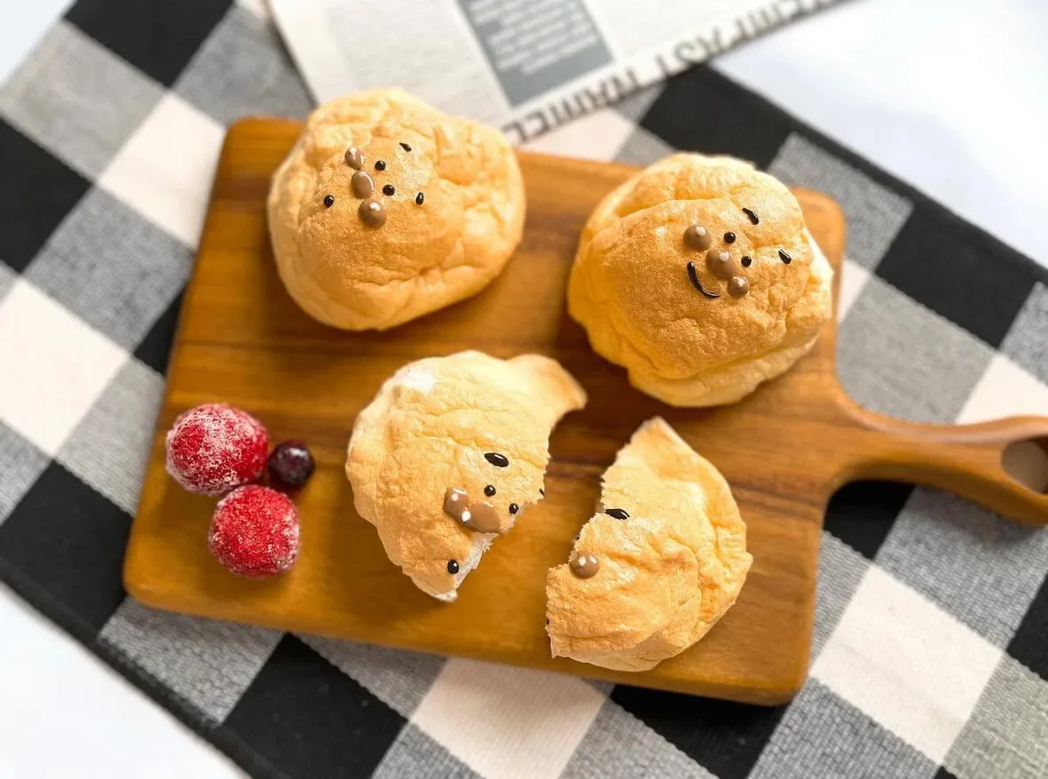 ไอเดียแต่งจานอาหาร ของหวาน ขนม อันปังแมน Anpanman