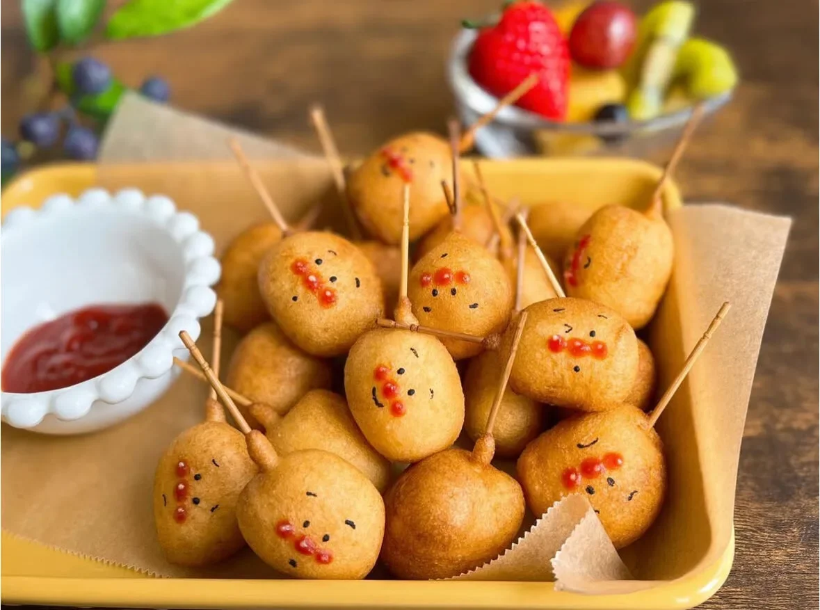 ไอเดียแต่งจานอาหาร ของหวาน ขนม อันปังแมน Anpanman