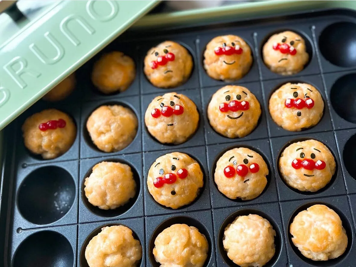 ไอเดียแต่งจานอาหาร ของหวาน ขนม อันปังแมน Anpanman