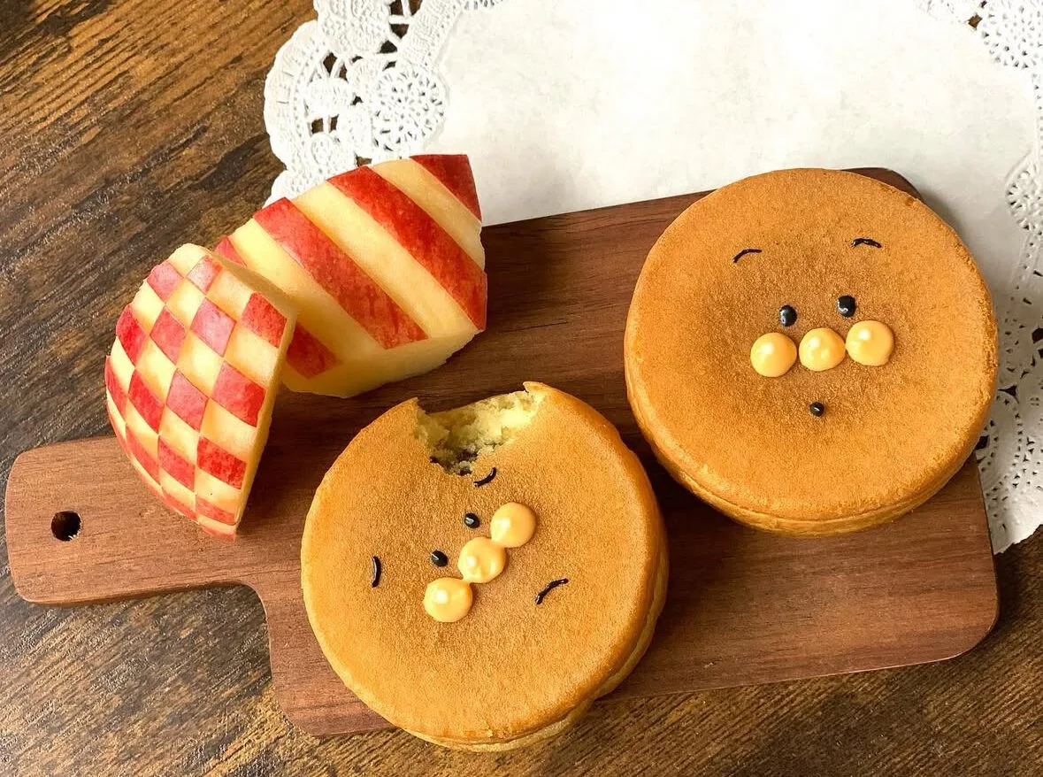 ไอเดียแต่งจานอาหาร ของหวาน ขนม อันปังแมน Anpanman