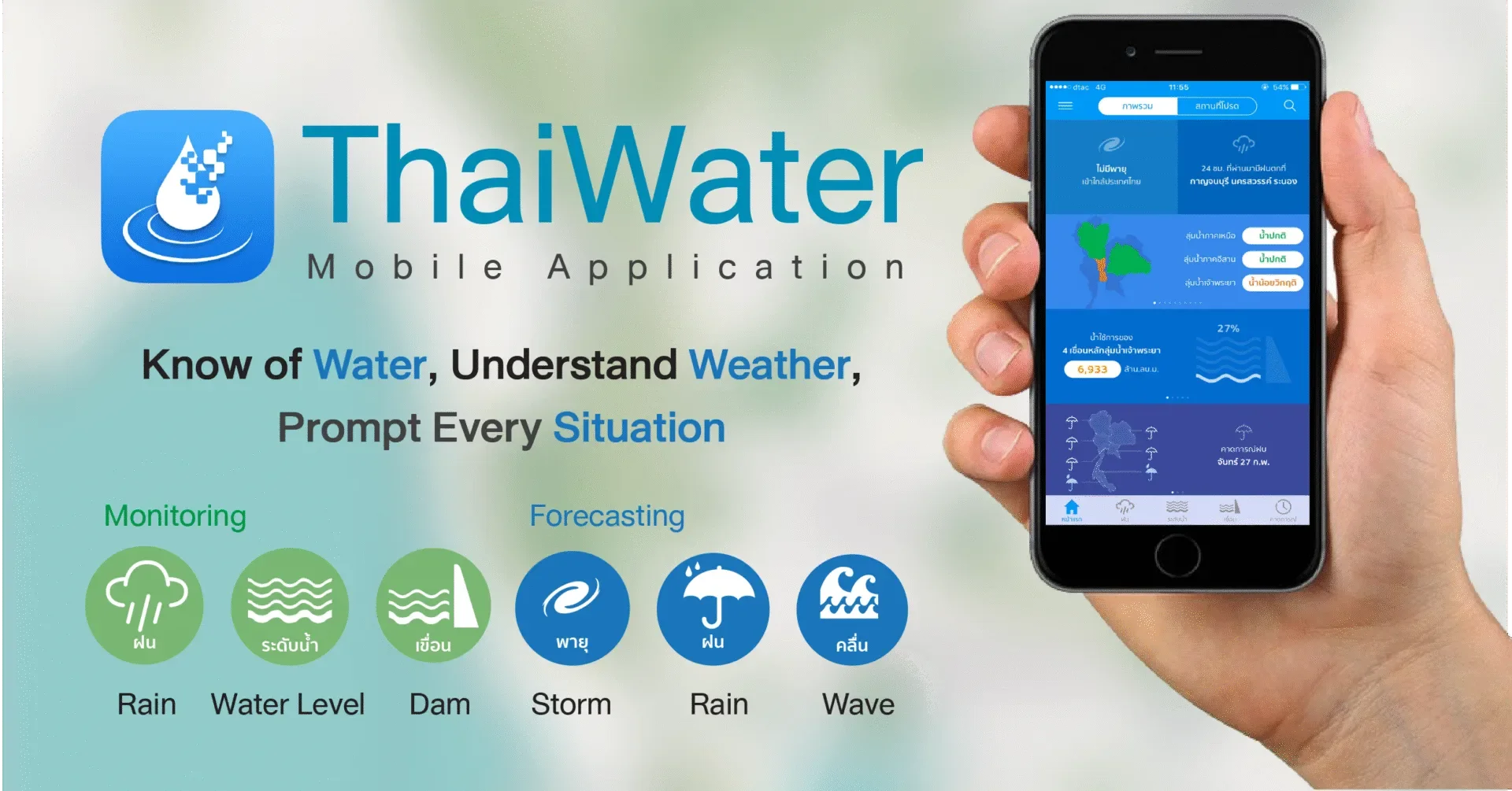 แจก 7 แอปฯ ติดตาม-ขอความช่วยเหลือน้ำท่วม ใช้งานง่าย อัปเดตเร็ว จากหน่วยงานรัฐโดยตรง