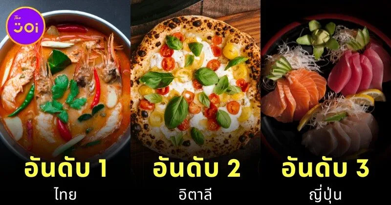 นักท่องเที่ยวทั่วโลกโหวต! 10 อันดับประเทศที่มี "ประเทศที่มีอาหารที่ยอดเยี่ยมที่สุดในโลกที่สุดในโลก" ประจำปี 2025 โดย "Condé Nast Traveler"