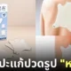 แผ่นแปะแก้ปวดลายหมีขาว