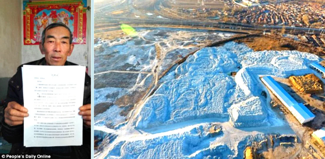 ชาวนาจีนสุดทน! โรงงานปล่อยน้ำเสียลงพื้นที่เกษตร ใช้เวลา 16 ปี เรียนกฎหมาย ก่อนสู้คดีชนะโรงงานยักษ์